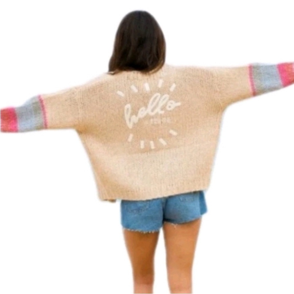 Saltwater LUXE Hello Sunshine cardigan sweater